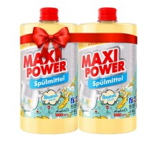 Засіб для миття посуду MAXI POWER 1л Банан запаска