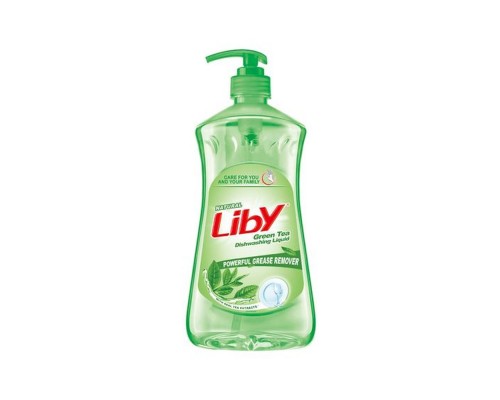 Засіб для миття посуду LIBY Антибактер., фруктів і овочів Зелений Чай 1,05л