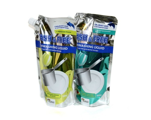 Засіб для посуду WASH&FREE Авокадо 500мл 687