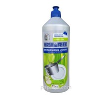 Засіб для посуду WASH&FREE Яблуко Едельвейс 1л 086