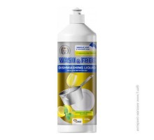Засіб для посуду WASH&FREE Лимон М'ята 1л 093
