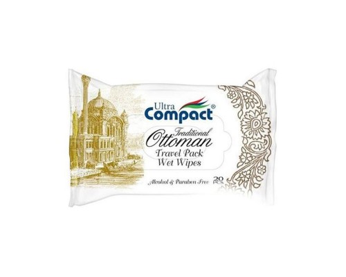 Вологі серветки AURA 15шт освіжаючі