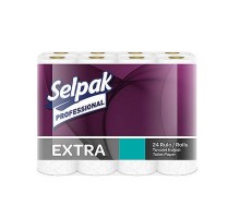 Папір туалетний целюлозний Selpak Pro Premium 2-х шар. 22,3м 24шт
