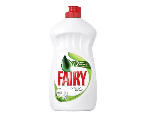 Засіб для миття посуду FAIRY Зелене яблуко 500мл Засіб для миття посуду FAIRY Зелене яблуко 500мл