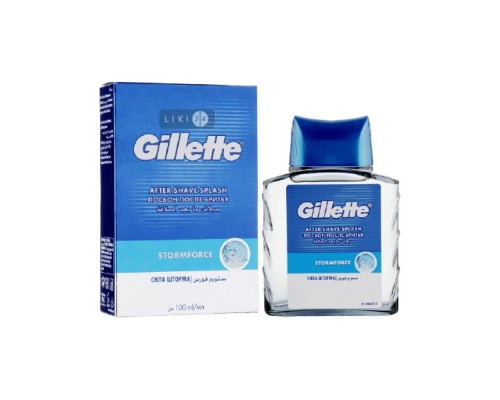 Лосьйон після гоління Gillette Stormforce 100мл /81693783