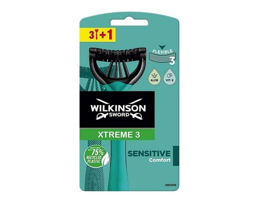 Одноразова бритва для чоловіків Wilkinson Xtreme3 Sensitive Одноразова бритва для чоловіків Wilkinson Xtreme3 Sensitive