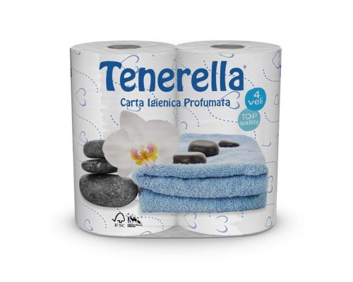 Туалетний папір Tenerella 4шт 4шар. 150відр TOP Туалетний папір Tenerella 4шт 4шар. 150відр TOP