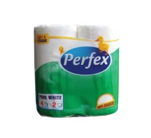 Папір туалетний Perfex Boni 2-шар. 4шт