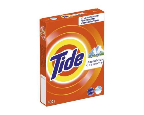 Пральний порошок для ручного прання TIDE Альпійська свіжість 400г 81754908