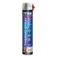 Піна утеплювач Tytan Professional THERMOSPRAY проф поліурет термоізоляція PU GUN RU-UA 870мл