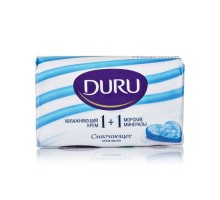 Мило 1+1 80гр Duru крем та морські мінерали