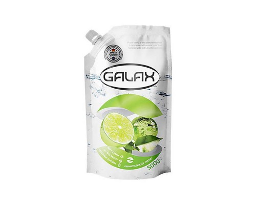 Мило рідке Galax 0,5л (Doypack) в асортименті