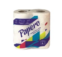 Папір туалетний целюлозний Papero 2ш 4р ТР055