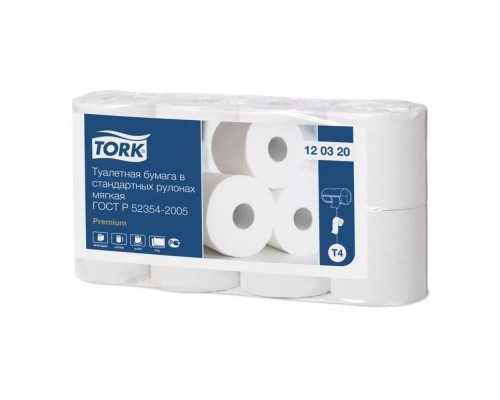 Папір туалетний в рулонах Tork Advence 2-х шар. 22м. 10рул/уп Т4 Папір туалетний в рулонах Tork Advence 2-х шар. 22м. 10рул/уп Т4