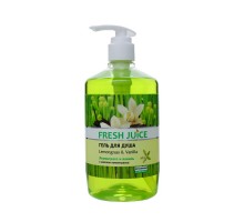 Крем-гель для душу Fresh Juice  750мл lemongrass vanilla