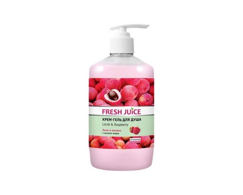 Крем-гель для душу Fresh Juice  750мл lichi raspderry
