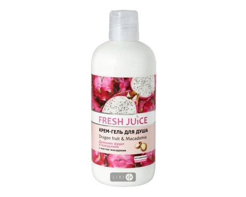 Крем-гель для душу Fresh Juice 500мл fruit macadamia