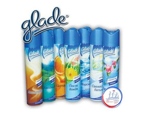 Освіжувач повітря Глейд(аерозоль) в асортименті