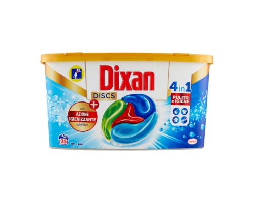 Засіб для прання концентрований у розчинних капсулах DIXAN PULITO&IGIENE
