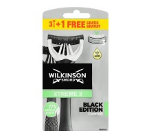 Одноразова бритва Wilkinson WS Exteme 3 Black 3+1шт 72248