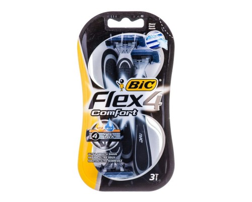 Одноразові станки  для гоління BIC Flex 3Р4