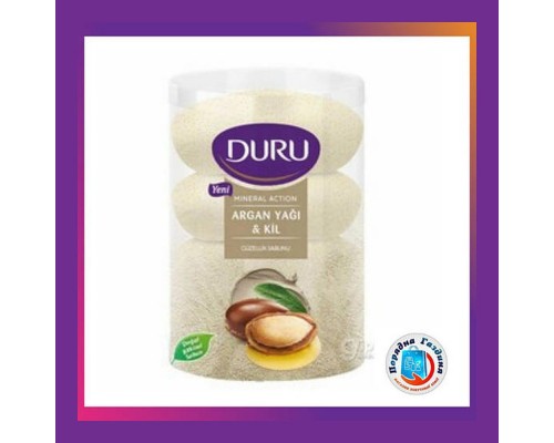 Мило 1+1 4*80гр Duru в асортименті