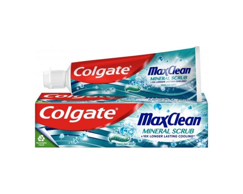 Зубна паста Colgate 75мл Max Clean Mineral Scrub