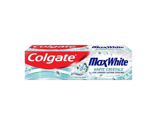 Зубна паста Colgate 75мл Max White White Crystals