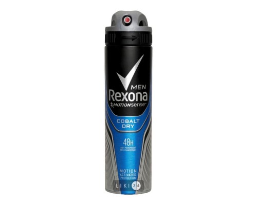 Антиперспірант аерозоль для чоловіків Rexona Кобальт  150мл