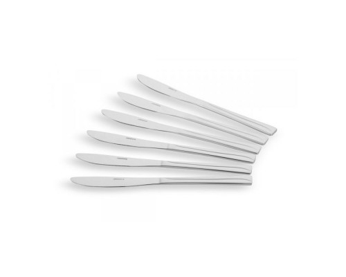 Набір столових ножів нержавіюча сталь 6 предметів орнамент