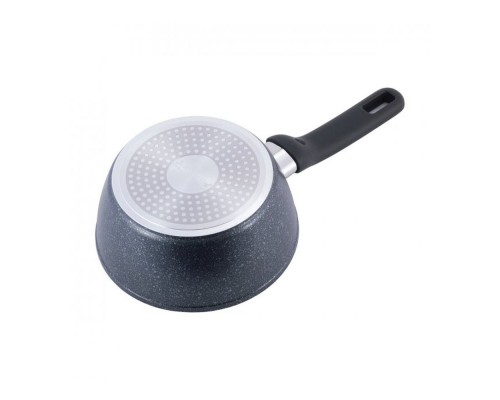 Ківш 1,8л з алюмінювим покритям чорний мрамур 5380MR