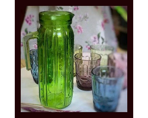 Глечик скляний 1,5л S-123