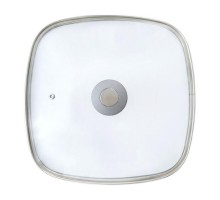 Кришка скляна 280*280мм Kamille 0828GR