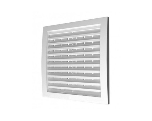 Решітка вентиляційна 172*172 мм роз'ємна з пласт.сіткою d 100 61-140