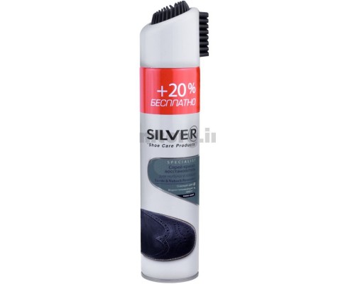 Спрей-фарба Silver Prem для нубука і замші чорний 300 мл SB2202-01P Спрей-фарба Silver Prem для нубука і замші чорний 300 мл SB2202-01P