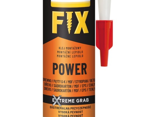 Рідкі цвяхи PATTEX Fix Power клей монтаж 385г 81510