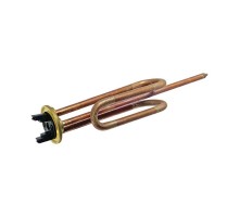 Тен для бойлера флянцевий  SHS 1500W гнутий  (M6 анод) 16389