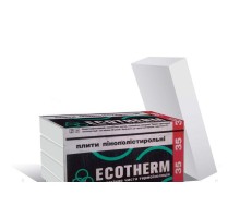 Плити пінополістирольні 35/3  Ecotherm  20шт/кор