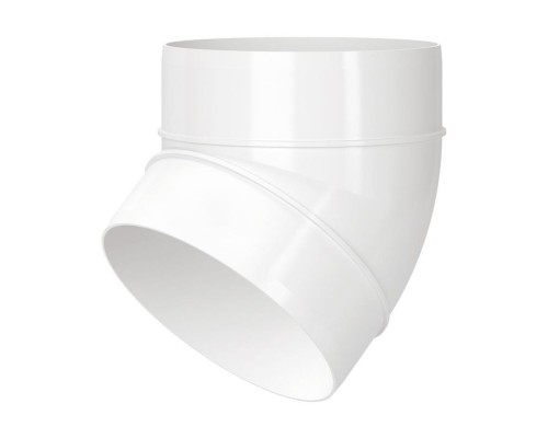 Коліно 45* для круглих каналів  d 100 мм 61-491-1