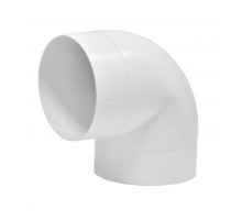 Коліно 90* для круглих каналів  d 100 мм 61-495