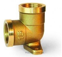 Угол монтажний Латунь LexLine УК2301-В 1/2 настіний посил 10*40  22009 30180