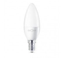 Лампа світлодіодна Led BIOM 9W 4500K C37 E14 BT-589 220V