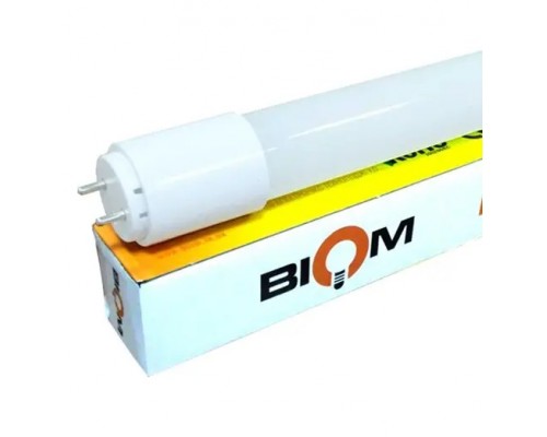 Лампа світлодіодна Led BIOM 18W 6200К CW G13 T8-GL-1200-18W