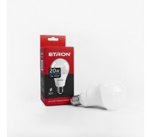 Лампа світлодіодна Led ETRON 20W 6500K Light A70 E27 1-ELP-091