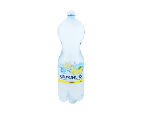 Оболонь + Лимон мін.вода 2л/6 Оболонь + Лимон мін.вода 2л/6