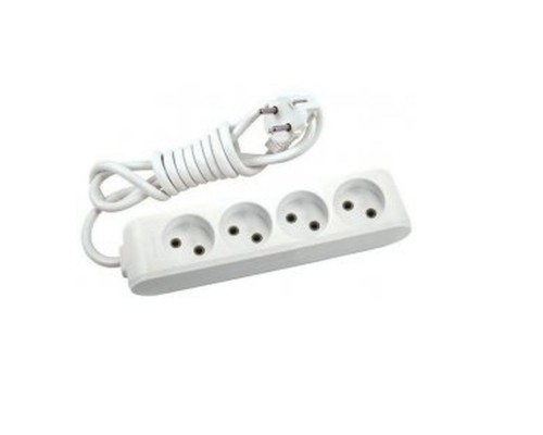 Подовжувач 3гнізда 5м сірий із захисними шторками X-tendia USD 5-2GR-UA