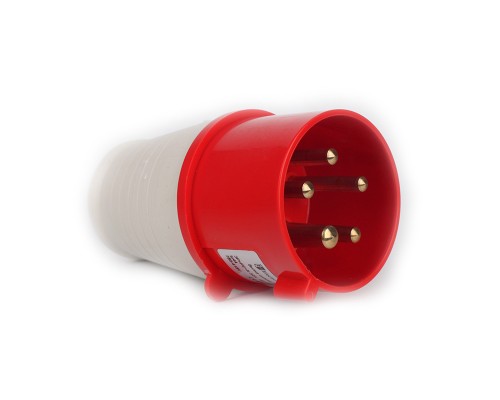 Вилка силова ELECTRO HOUSE переносна 5*32 3P+PE+N IP44 EH-PPL-532