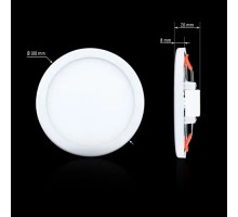 Світильник LED Biom 6W 5000К врізний коло тонкий СL-R6W-5