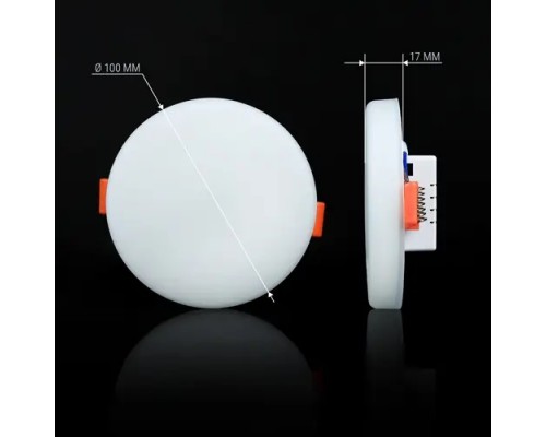 Світильник LED Biom 8W 5000К врізний коло 175-265V UNI-R8W-5