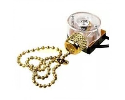 Вимикач з ланцюжком LEMANSO золото LMA 031